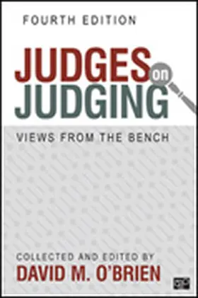 O'Brien |  Judges on Judging | Buch |  Sack Fachmedien