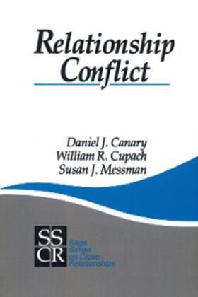 Canary / Cupach / Messman | Relationship Conflict | E-Book | sack.de
