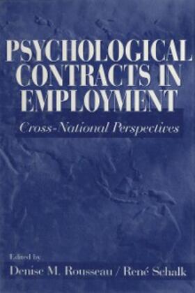 Rousseau / Schalk | Psychological Contracts in Employment | E-Book | sack.de