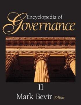Bevir | Encyclopedia of Governance | E-Book | sack.de