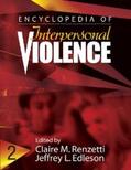 Renzetti / Edleson |  Encyclopedia of Interpersonal Violence | eBook | Sack Fachmedien