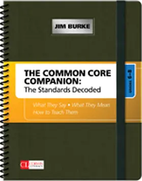Burke |  The Common Core Companion: The Standards Decoded, Grades 6-8 | Buch |  Sack Fachmedien