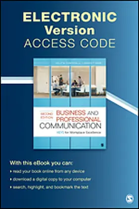 Quintanilla / Miller / Wahl |  Business and Professional Communication Electronic Version | Sonstiges |  Sack Fachmedien