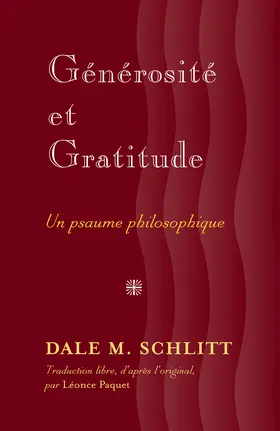 Schlitt |  Générosité et Gratitude | eBook | Sack Fachmedien