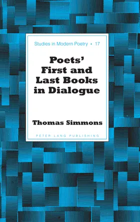 Simmons |  Poets’ First and Last Books in Dialogue | eBook | Sack Fachmedien