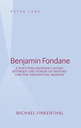 Finkenthal |  Benjamin Fondane | eBook | Sack Fachmedien