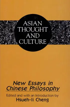  New Essays in Chinese Philosophy | eBook | Sack Fachmedien