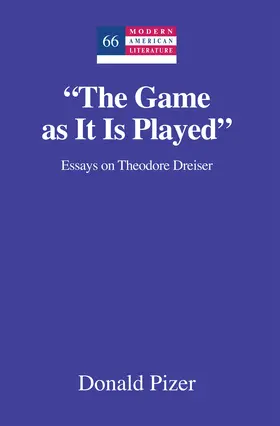 Pizer |  "The Game as It Is Played" | eBook | Sack Fachmedien