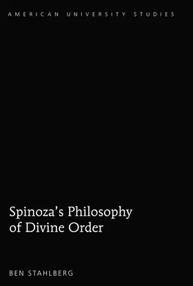 Stahlberg | Spinoza's Philosophy of Divine Order | E-Book | www.sack.de