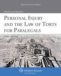 Morissette |  Personal Injury and the Law of Torts for Paralegals | Buch |  Sack Fachmedien