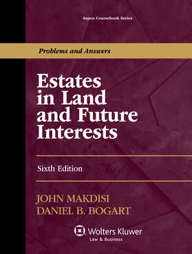 Makdisi |  Estates in Land and Future Interests | Buch |  Sack Fachmedien