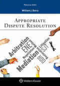 Barry |  Appropriate Dispute Resolution | Buch |  Sack Fachmedien