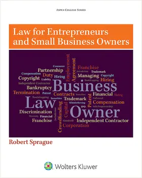Sprague |  Law for Entrepreneurs and Small Business Owners | Buch |  Sack Fachmedien