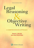 Barnett / Gionfriddo |  Legal Reasoning and Objective Writing: A Comprehensive Approach | Buch |  Sack Fachmedien