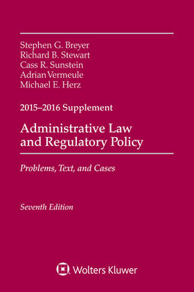 Breyer / Stewart / Sunstein | ADMINISTRATIVE LAW & REGULATOR | Buch | 978-1-4548-6872-9 | sack.de