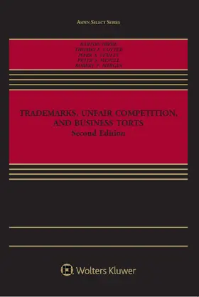 Merges / Lemley / Menell |  Trademarks, Unfair Competition, and Business Torts | Buch |  Sack Fachmedien