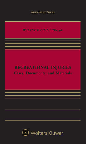 Champion | Recreational Injuries | Buch | 978-1-4548-6967-2 | sack.de