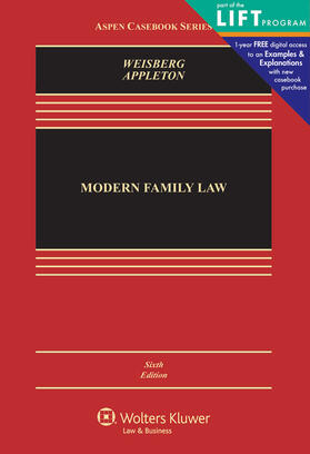 Weisberg / Appleton | Modern Family Law: Cases and Materials | Buch | 978-1-4548-7005-0 | sack.de