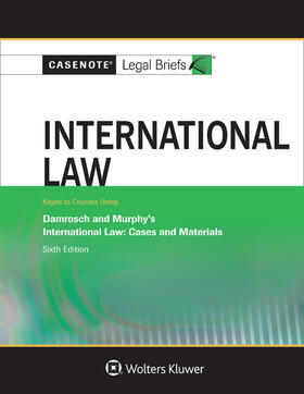  Casenote Legal Briefs for International Law, Keyed to Damrosch, Henkin, Murphy, and Smit | Buch |  Sack Fachmedien