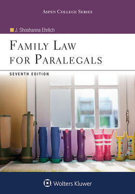 Ehrlich |  Family Law for Paralegals | Buch |  Sack Fachmedien