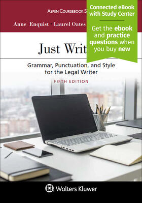 Enquist / Oates / Francis | Just Writing: Grammar, Punctuation, and Style for the Legal Writer | Buch | 978-1-4548-8080-6 | sack.de