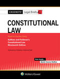 Briefs |  Casenote Legal Briefs for Constitutional Law Keyed to Sullivan and Feldman | Buch |  Sack Fachmedien