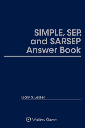 Lesser | Simple, Sep, and Sarsep Answer Book | Buch | 978-1-4548-8355-5 | sack.de