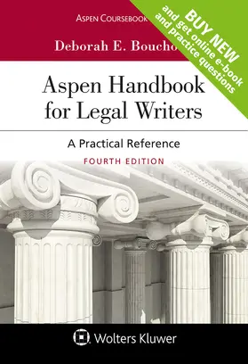 Bouchoux |  Aspen Handbook for Legal Writers: A Practical Reference | Buch |  Sack Fachmedien