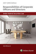 Staff |  Responsibilities of Corporate Officers and Directors Under Federal Securities Law: 2017-2018 Edition | Buch |  Sack Fachmedien
