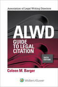 Barger |  Alwd Guide to Legal Citation | Buch |  Sack Fachmedien