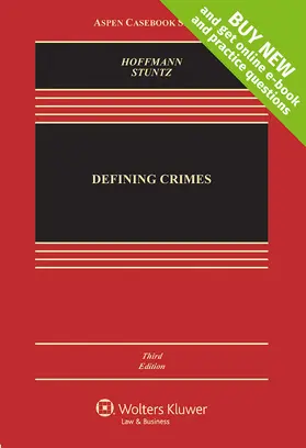 Hoffmann / Stuntz |  Defining Crimes (Looseleaf) | Loseblattwerk |  Sack Fachmedien
