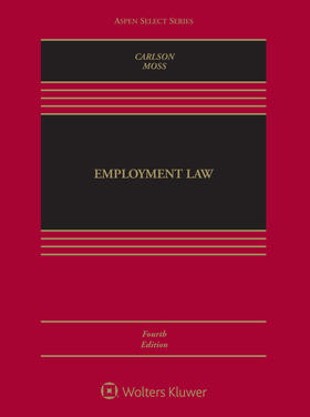 Carlson / Moss |  Employment Law | Buch |  Sack Fachmedien