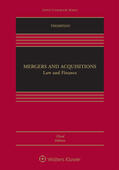 Thompson |  Mergers and Acquisitions: Law and Finance | Buch |  Sack Fachmedien