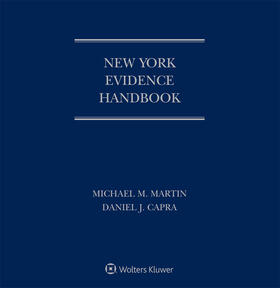 Martin / Capra | New York Evidence Handbook | Loseblattwerk | sack.de
