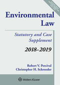Percival / Schroeder |  Environmental Law: 2018-2019 Case and Statutory Supplement | Buch |  Sack Fachmedien