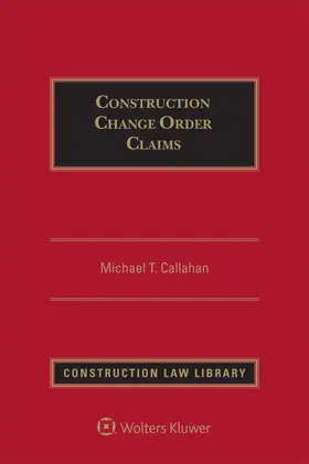 Callahan |  Construction Change Order Claims | Buch |  Sack Fachmedien