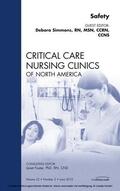 Simmons |  Safety, An Issue of Critical Care Nursing Clinics | eBook | Sack Fachmedien