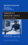 Tabas / Reynolds |  High Risk Emergencies, An Issue of Emergency Medicine Clinics | eBook | Sack Fachmedien