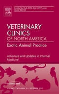 Marshall |  Advances and Updates in Internal Medicine, An Issue of Veterinary Clinics: Exotic Animal Practice | eBook | Sack Fachmedien