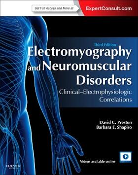 Preston / Shapiro | Electromyography and Neuromuscular Disorders | Buch | 978-1-4557-2672-1 | sack.de