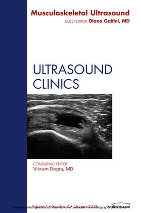 Gaitini | Musculoskeletal Ultrasound, An Issue of Ultrasound Clinics | E-Book | sack.de