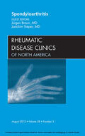 Braun / Sieper |  Spondyloarthropathies, An Issue of Rheumatic Disease Clinics | eBook | Sack Fachmedien