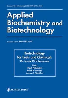 Finkelstein / Davison / McMillan |  Biotechnology for Fuels and Chemicals | eBook | Sack Fachmedien
