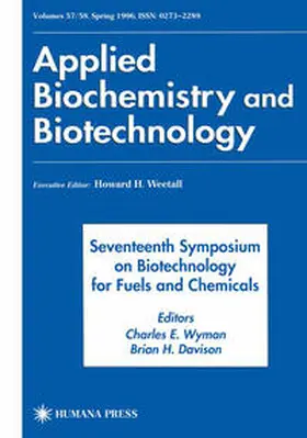 Wyman / Davison |  Seventeenth Symposium on Biotechnology for Fuels and Chemicals | eBook | Sack Fachmedien