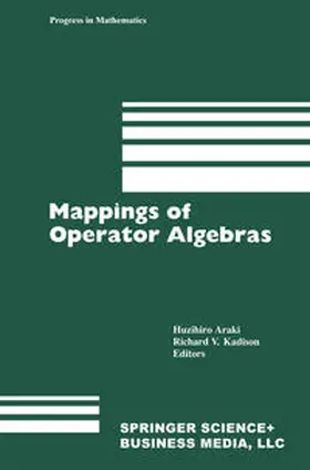 Araki / Kadison |  Mappings of Operator Algebras | eBook | Sack Fachmedien