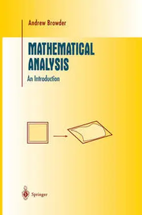 Browder | Mathematical Analysis | E-Book | sack.de