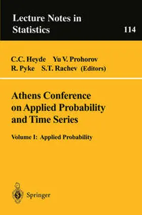 Heyde / Prohorov / Pyke | Athens Conference on Applied Probability and Time Series Analysis | E-Book | sack.de