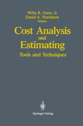Greer / Nussbaum |  Cost Analysis and Estimating | eBook | Sack Fachmedien