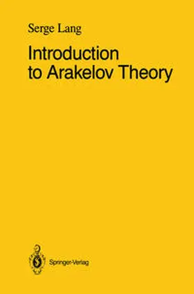Lang |  Introduction to Arakelov Theory | eBook | Sack Fachmedien