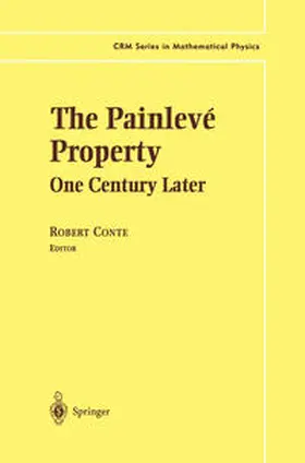 Conte |  The Painlevé Property | eBook | Sack Fachmedien